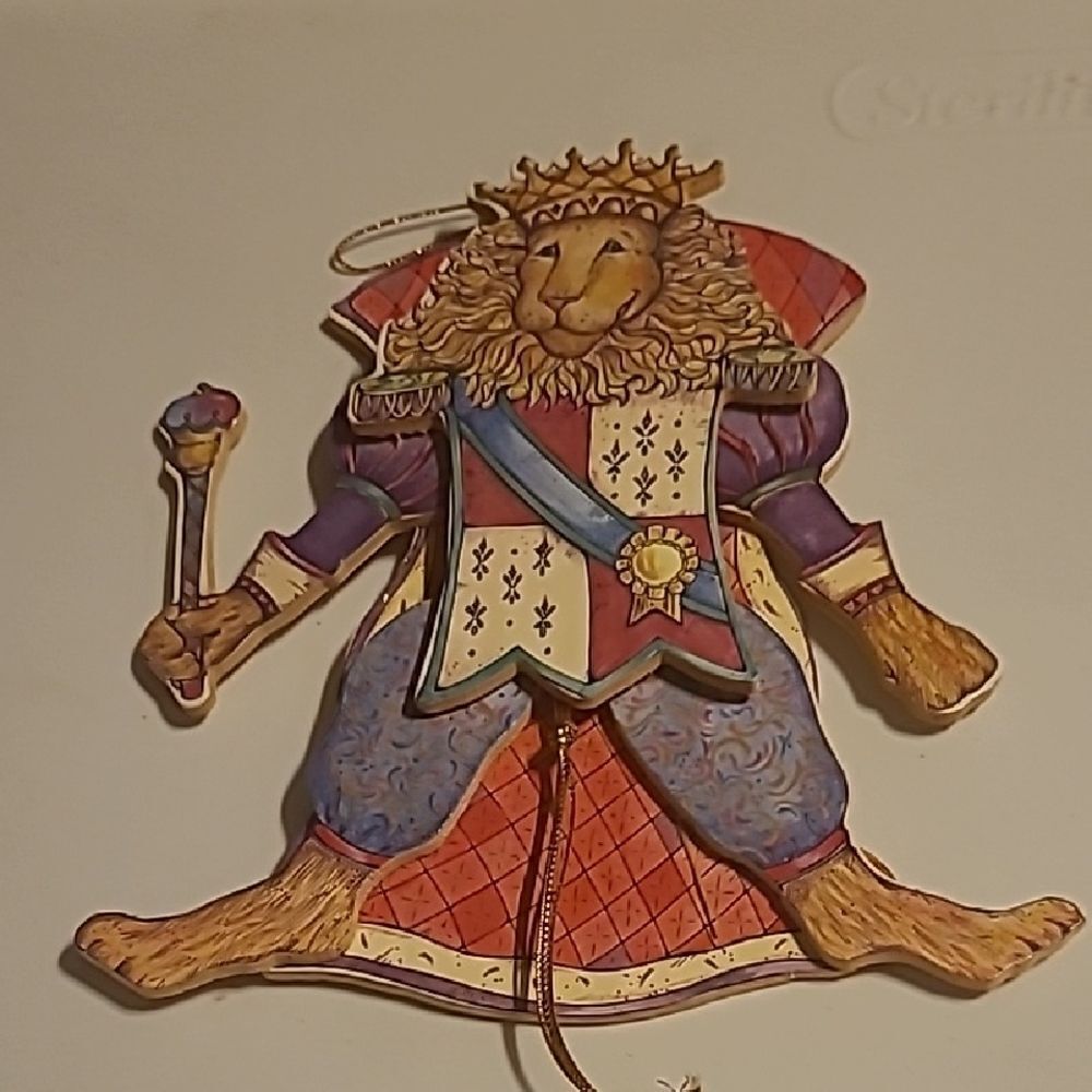 Colorful Lion King Ornament